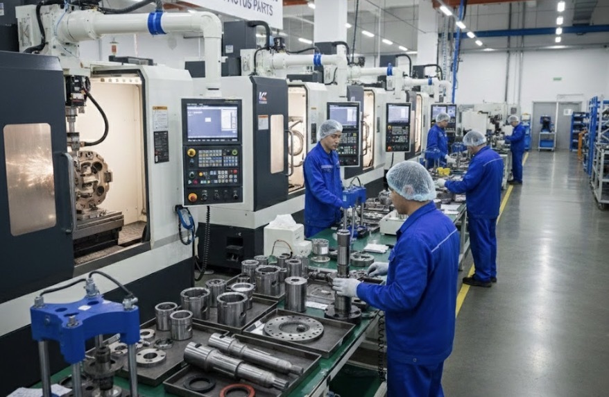 Últimos blogs de la empresa sobre Maximizar el tiempo de actividad de la remanufactura para Rusia Título: Más allá del kit de sello: La lógica de reconstrucción profesional para K3SP36 en Rusia