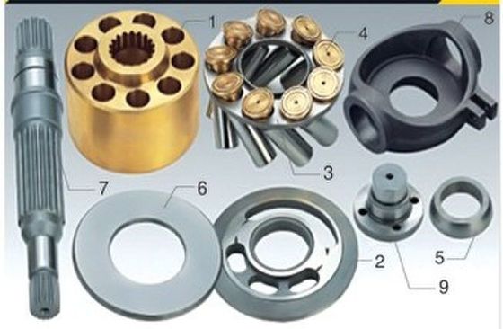 comprar Piezas hidráulicas de la bomba de pistón de K5v200 Kawasaki para los coches del mezclador concreto de Liebherr Fabricación en línea